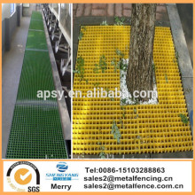 anti-slip Surface Treatment GRP /FRP grating Trench Cover fiberglass molding grid